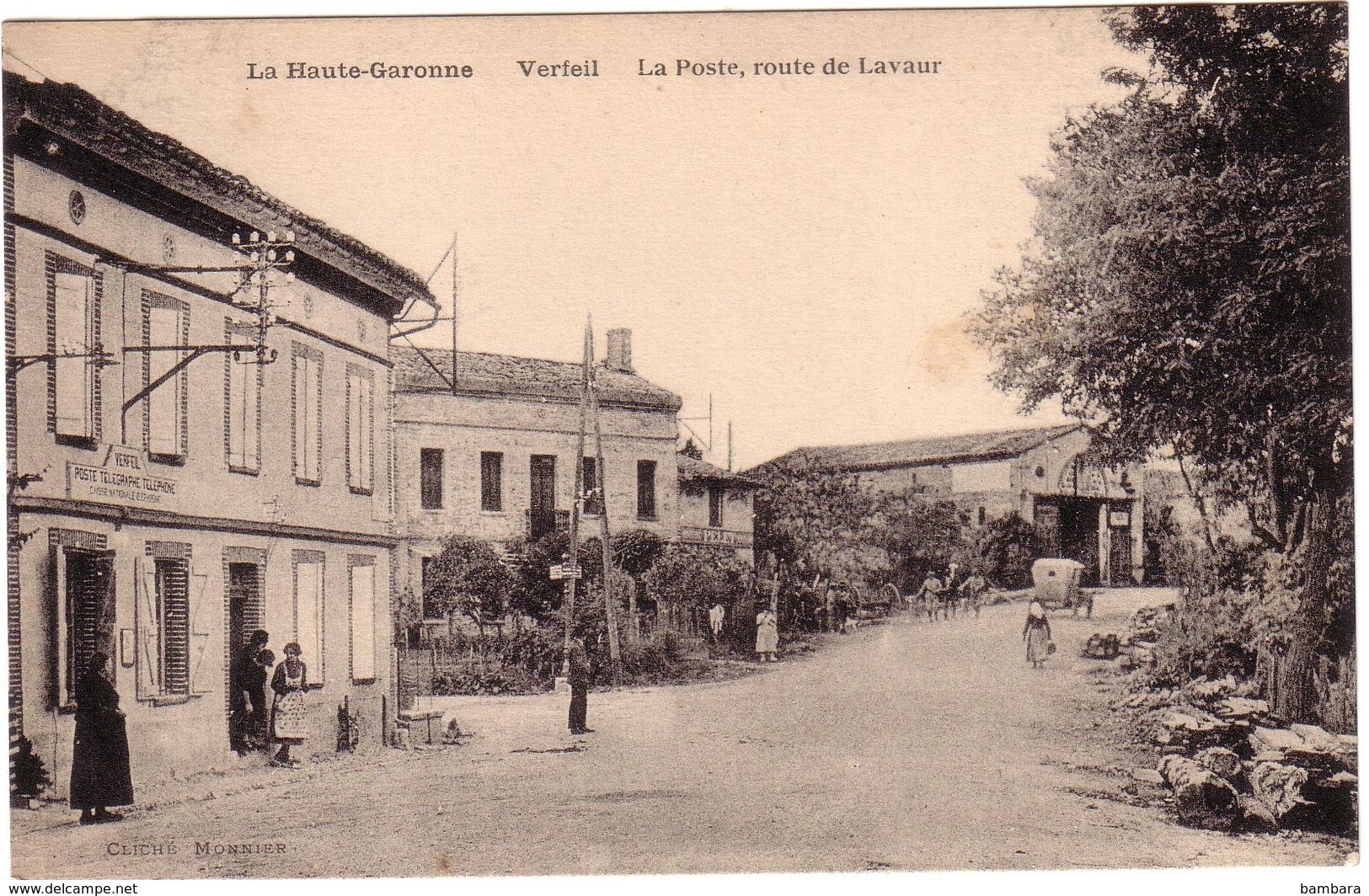 VERFEIL - La Poste , Route De Lavaur - Verfeil