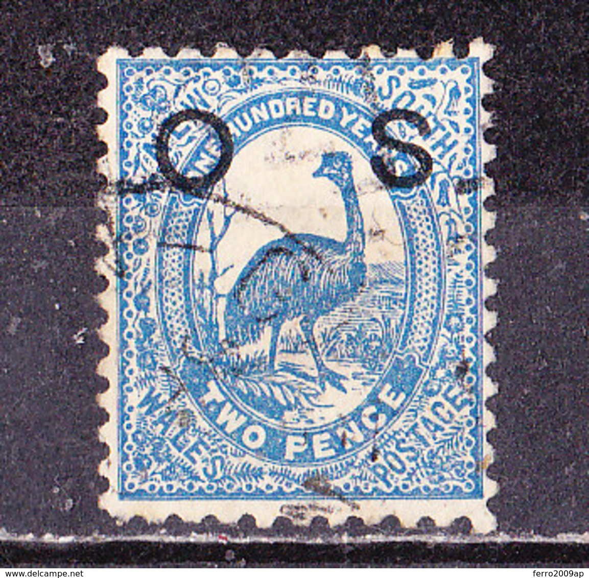New South Wales 1879-2 P. Bleu   Usato - Used Stamps
