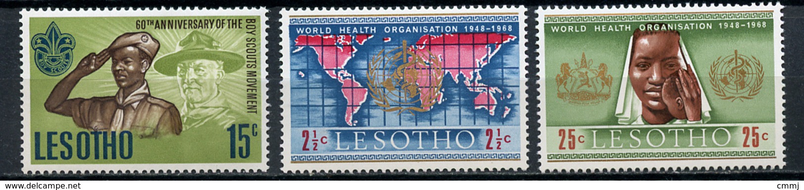 1968 - LESOTHO - Mi. Nr. 44/46 - NH - (CW4755.14) - Lesotho (1966-...)