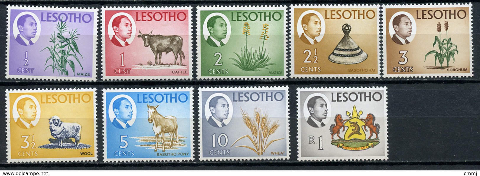 1968 - LESOTHO - Mi. Nr. 47/58 - NH - (CW4755.14) - Lesotho (1966-...)