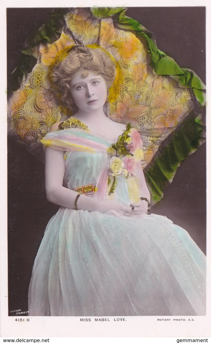 ACTRESS - MABEL LOVE - Théâtre