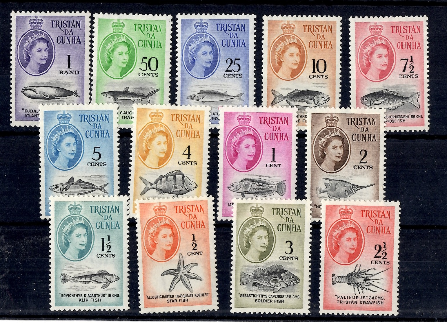 Tristan Da Cunha YT N° 42/54 Neufs *. B/TB. A Saisir! - Tristan Da Cunha