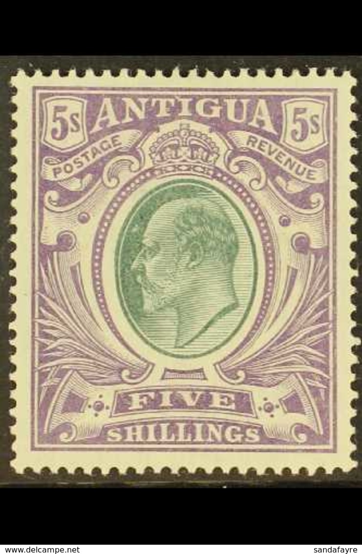 1903-07 5s Grey Green & Violet, SG 40, Very Fine Mint For More Images, Please Visit Http://www.sandafayre.com/itemdetail - Other & Unclassified