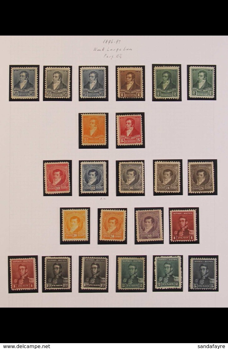 1892-1903 DELIGHTFUL MINT COLLECTION Strongly Represented For The Period, Generally Fine Condition. Note 1892-95 (wmk Sm - Other & Unclassified