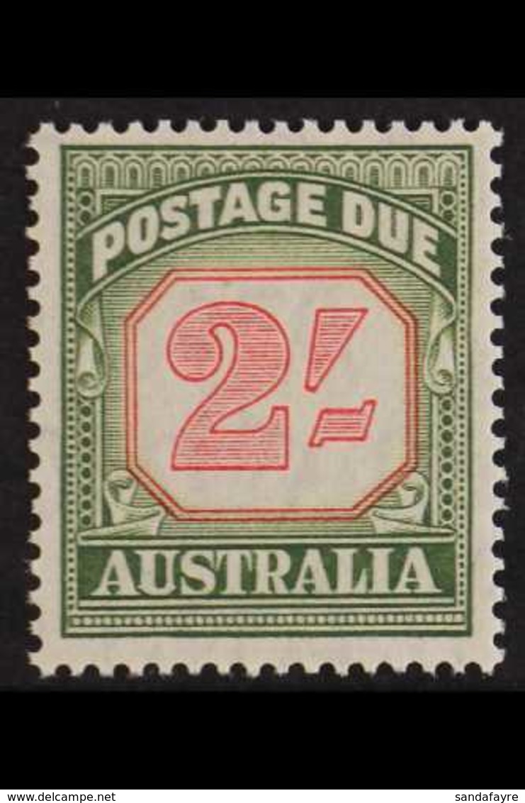 POSTAGE DUE 1953 2s Carmine & Deep Green, SG D130a, Never Hinged Mint (1 Stamp) For More Images, Please Visit Http://www - Altri & Non Classificati