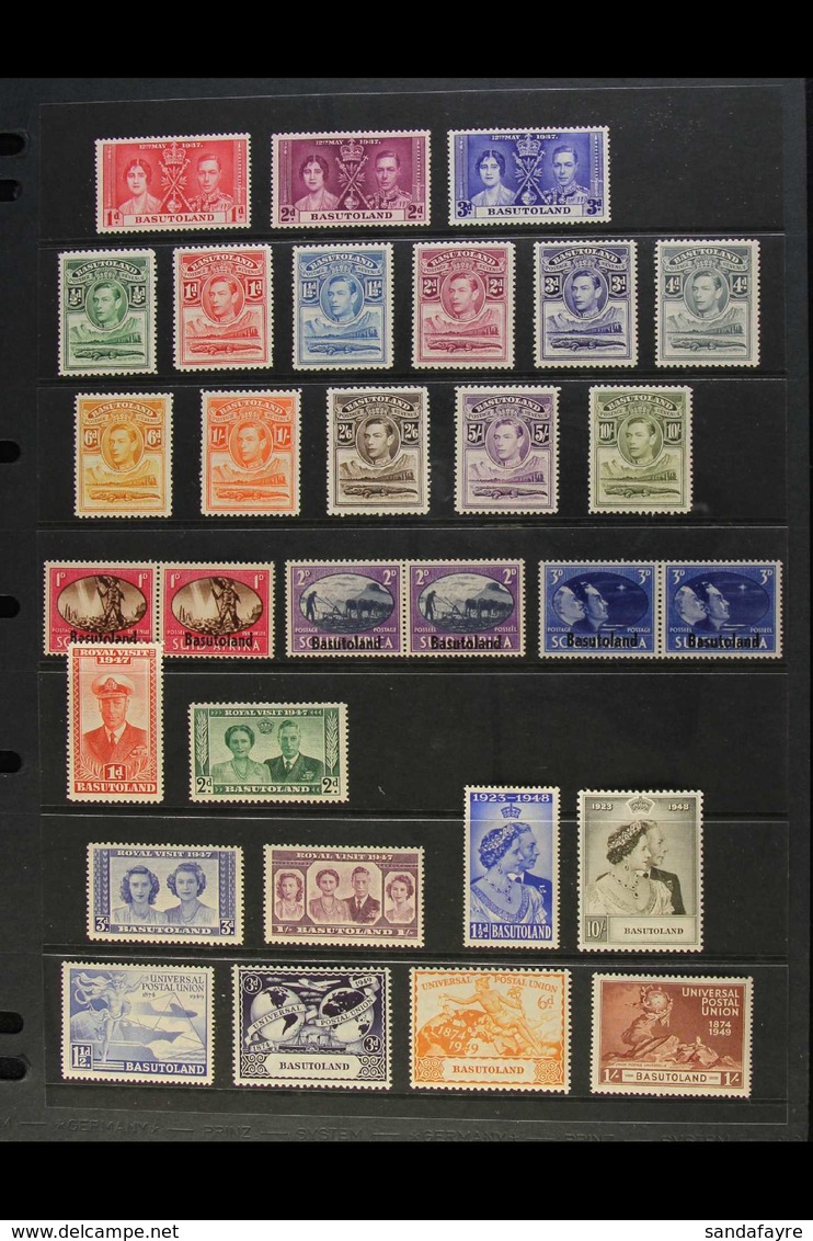 1937-1949 KGVI PERIOD COMPLETE VERY FINE MINT A Delightful Complete Basic Run, SG 15 Through To SG 41. Fresh And Attract - Altri & Non Classificati