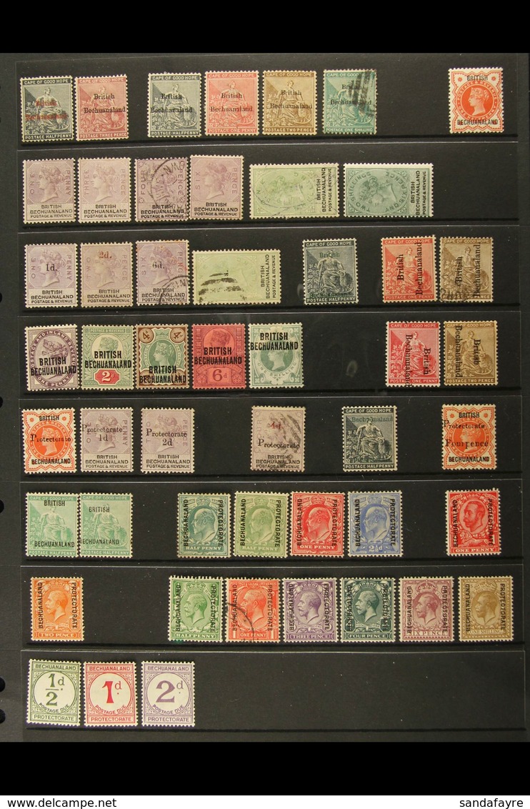 1885-1925 A Useful Range Incl. 1885-87 ½d And 3d, Anchor ½d To 2d Mint Or Unused, 1s Used, 1888 3d Pale Lilac Mint, 6d M - Altri & Non Classificati