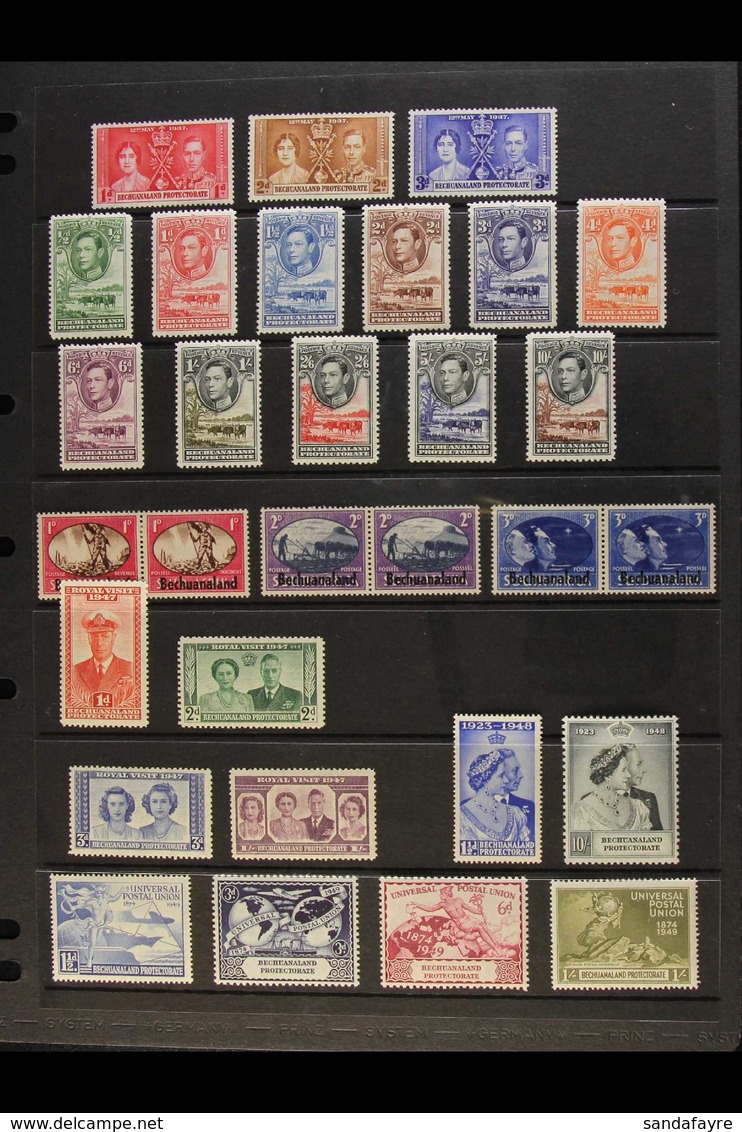1937-1952 KGVI PERIOD COMPLETE VERY FINE MINT A Delightful Complete Basic Run, SG 115 Through To SG 141. Fresh And Attra - Other & Unclassified