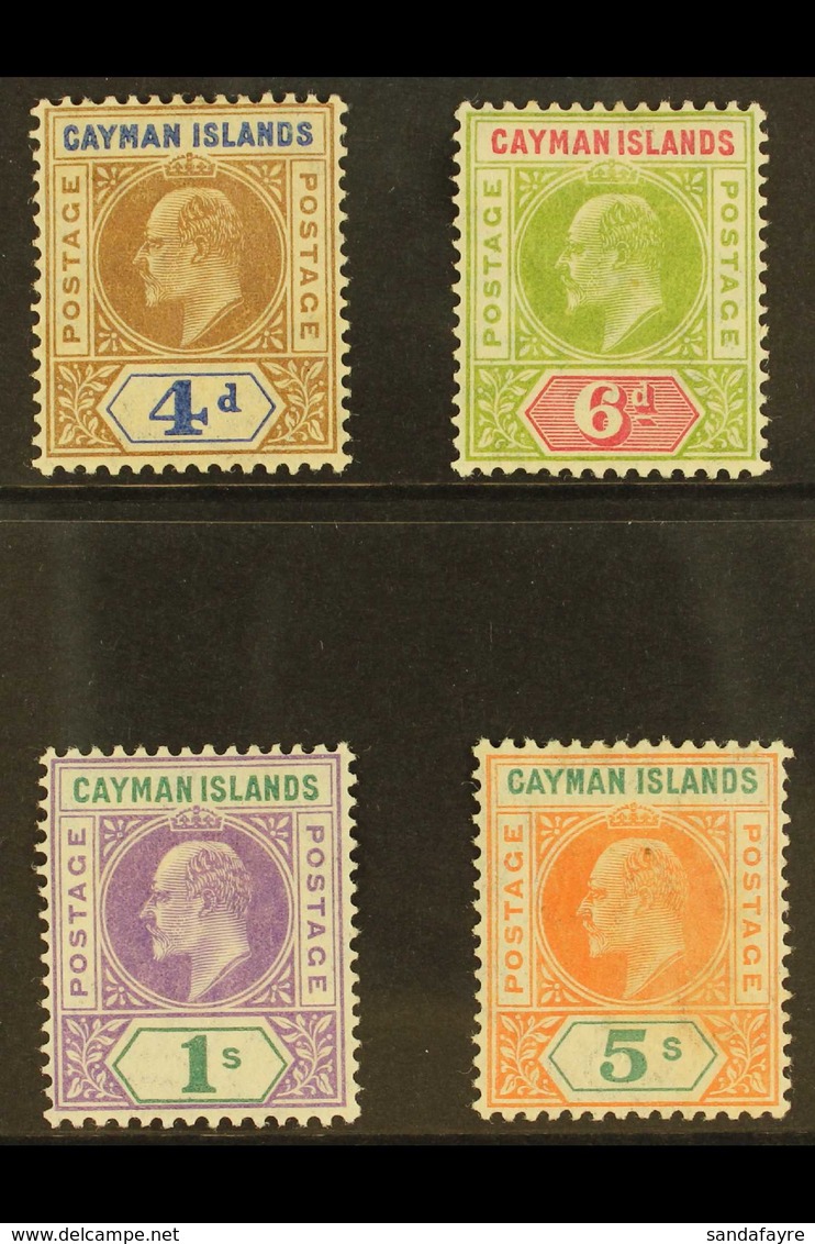 1907 Set Complete, SG 13/16, Very Fine Mint (4 Stamps) For More Images, Please Visit Http://www.sandafayre.com/itemdetai - Cayman (Isole)