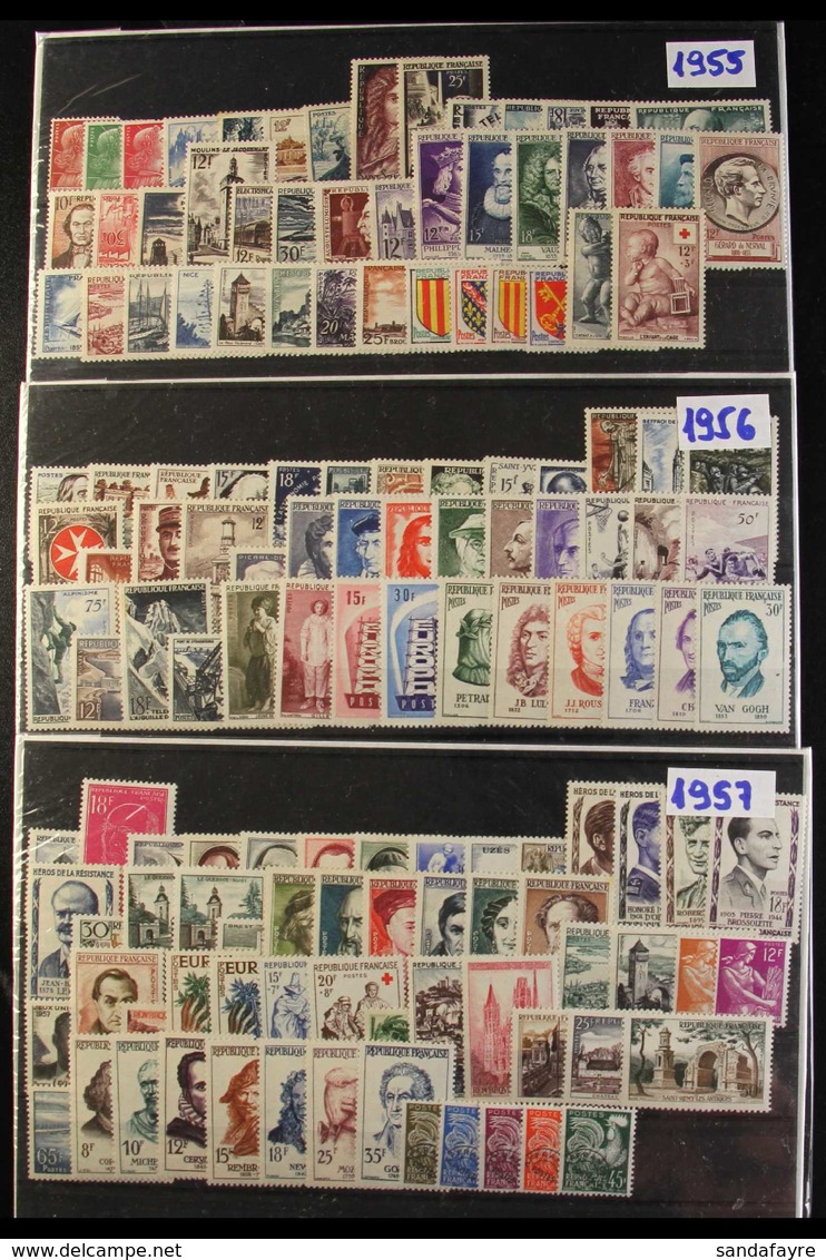 1955-69 MINT/NHM ALL DIFFERENT COLLECTION Presented By Year On Stock Cards, ALL DIFFERENT & Highly Complete For The Peri - Other & Unclassified