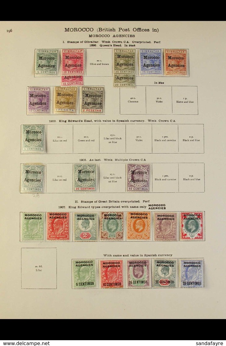1898-1936 ALL DIFFERENT MINT COLLECTION Presented On Printed "New Ideal" Album Pages With Sets & "Better" Values Through - Altri & Non Classificati