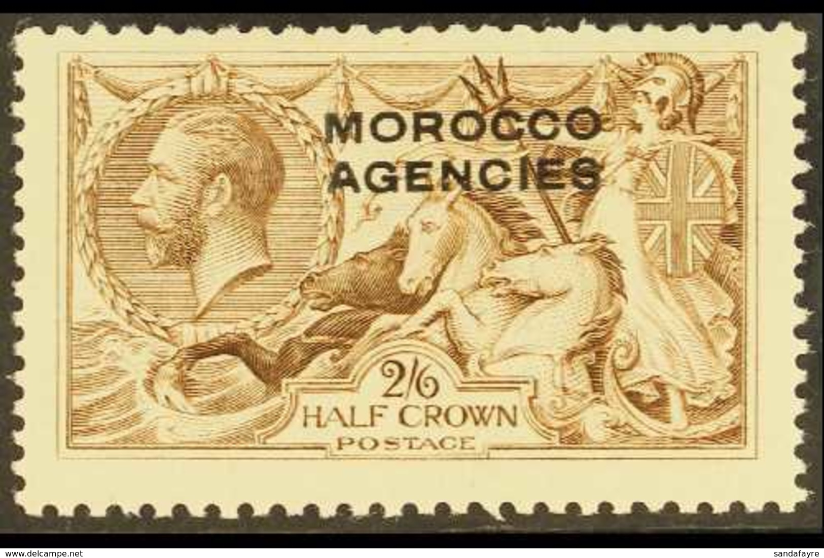 1914-31 2s6d Chocolate Brown (B W Printing), SG 53, Never Hinged Mint For More Images, Please Visit Http://www.sandafayr - Altri & Non Classificati