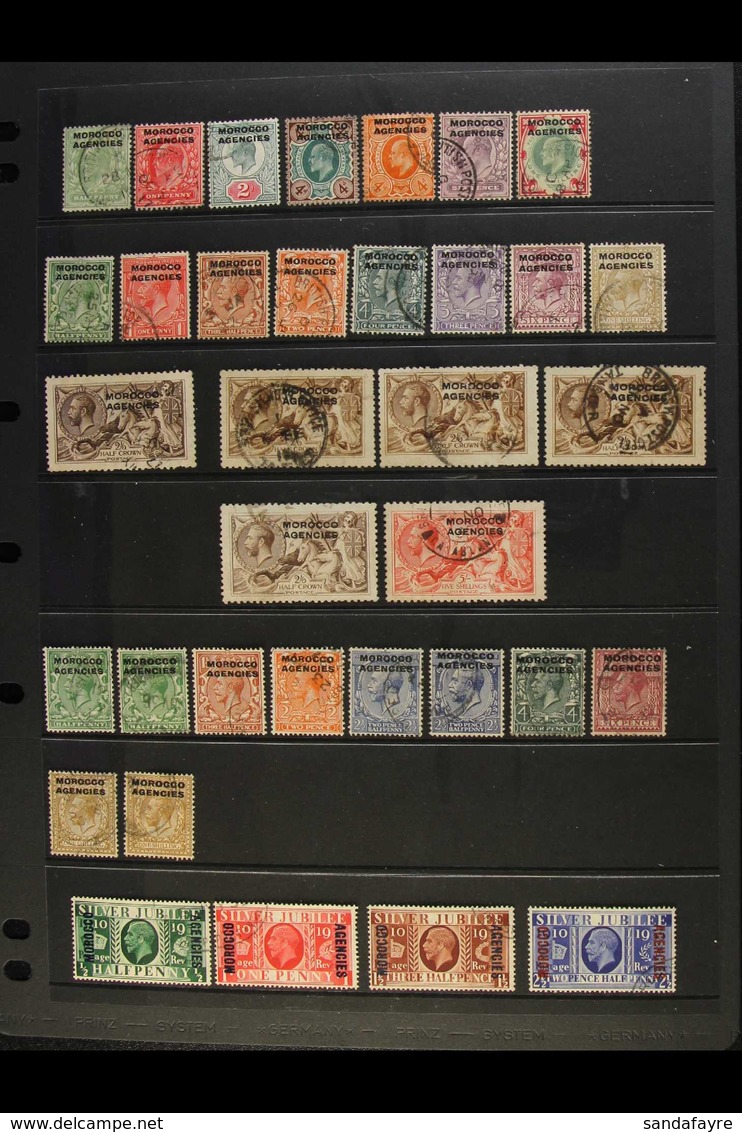 BRITISH CURRENCY 1907-1956 USED COLLECTION On Stock Pages, All Different, Inc 1907-13 Set To 1s, 1914-31 Set Inc 2s6d (x - Altri & Non Classificati