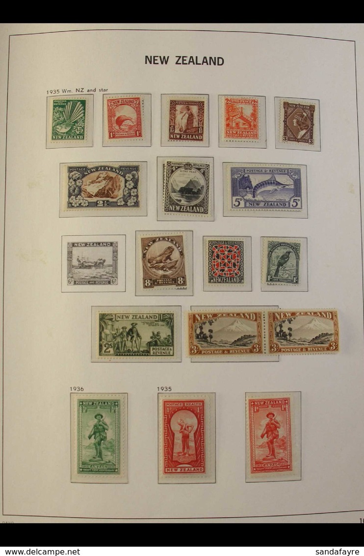 1935-1984 FINE MINT COLLECTION An Attractive Collection In A Matching Pair Of DAVO Printed Albums, Includes 1935-36 Defi - Other & Unclassified