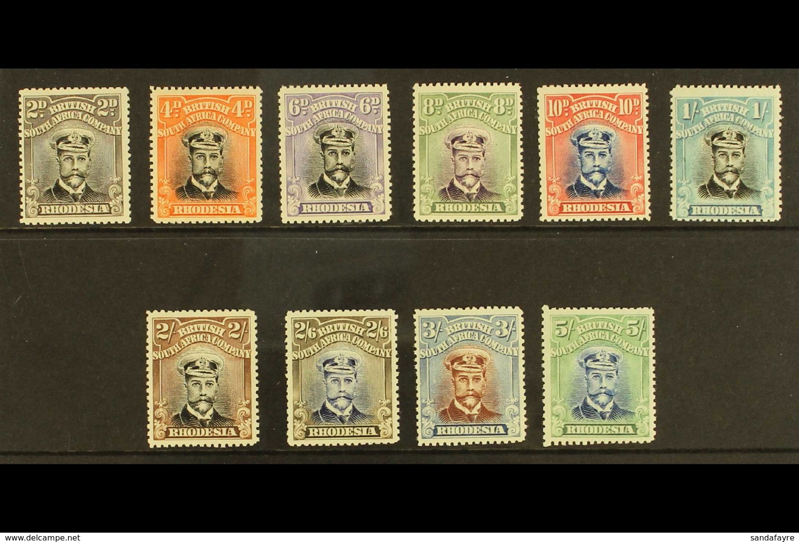 1923 2d - 5s Head Die III, Perf 15, Admirals Complete Set, SG 312/21, Very Fine And Fresh Mint. (10 Stamps) For More Ima - Altri & Non Classificati