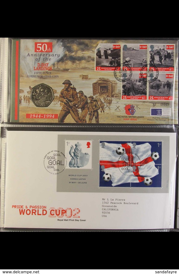 1968-2007 FIRST DAY COVERS Untidy Collection In 5 Albums, Includes Other Commemorative Covers And Unused Aerogrammes, We - Other & Unclassified