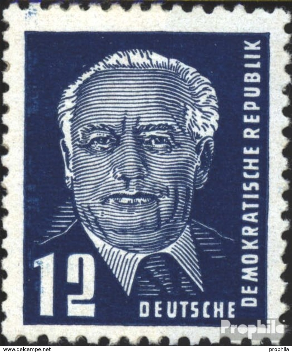 DDR 323z A X II Geprüft Gestempelt 1952 Präsident Wilhelm Pieck (II) - Gebraucht