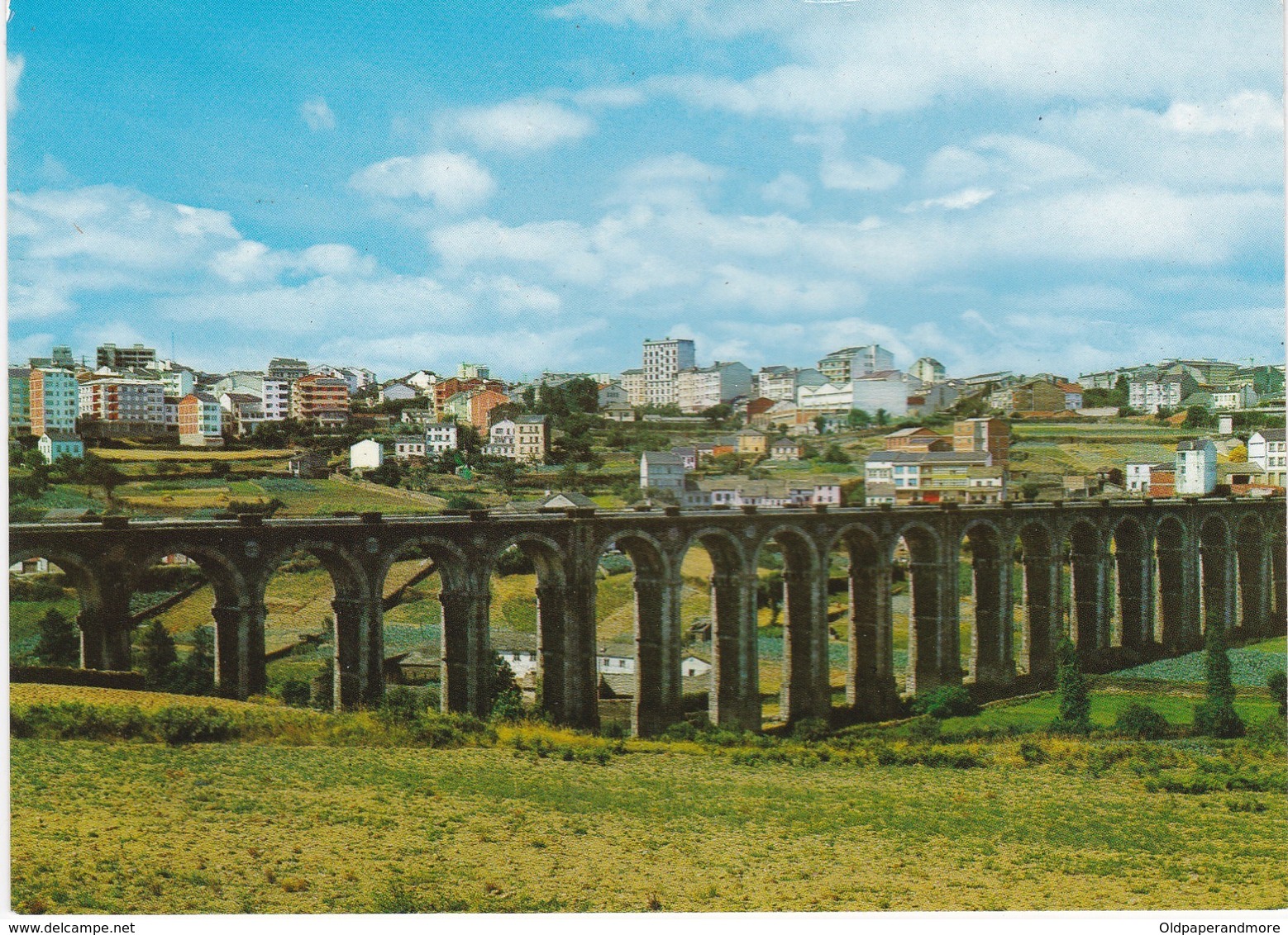 POSTCARD SPAIN ESPAÑA - LUGO - VIADUCTO DE LA CHANCA - Lugo