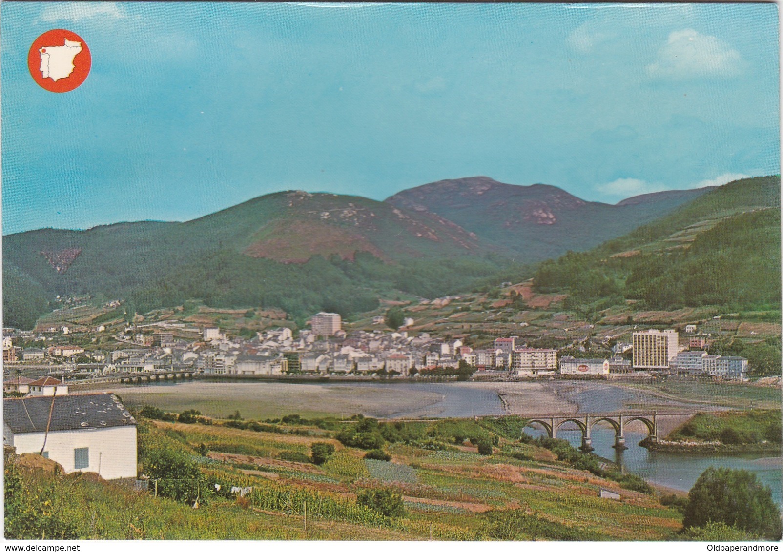 POSTCARD SPAIN ESPAÑA - LUGO - VIVERO - VISTA GENERAL - Lugo