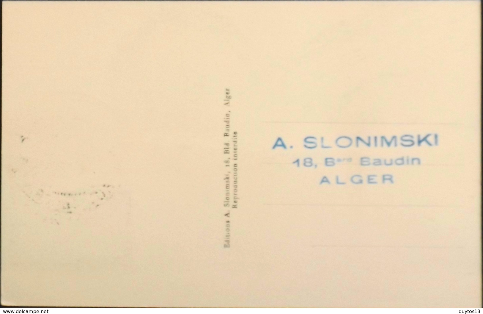 CP. Philatélique ALGERIE 1954 - Croix-Rouge Française - Affr. N° 317 Y & T - Alger Daté Le 30.10.1954 -TBE - FDC