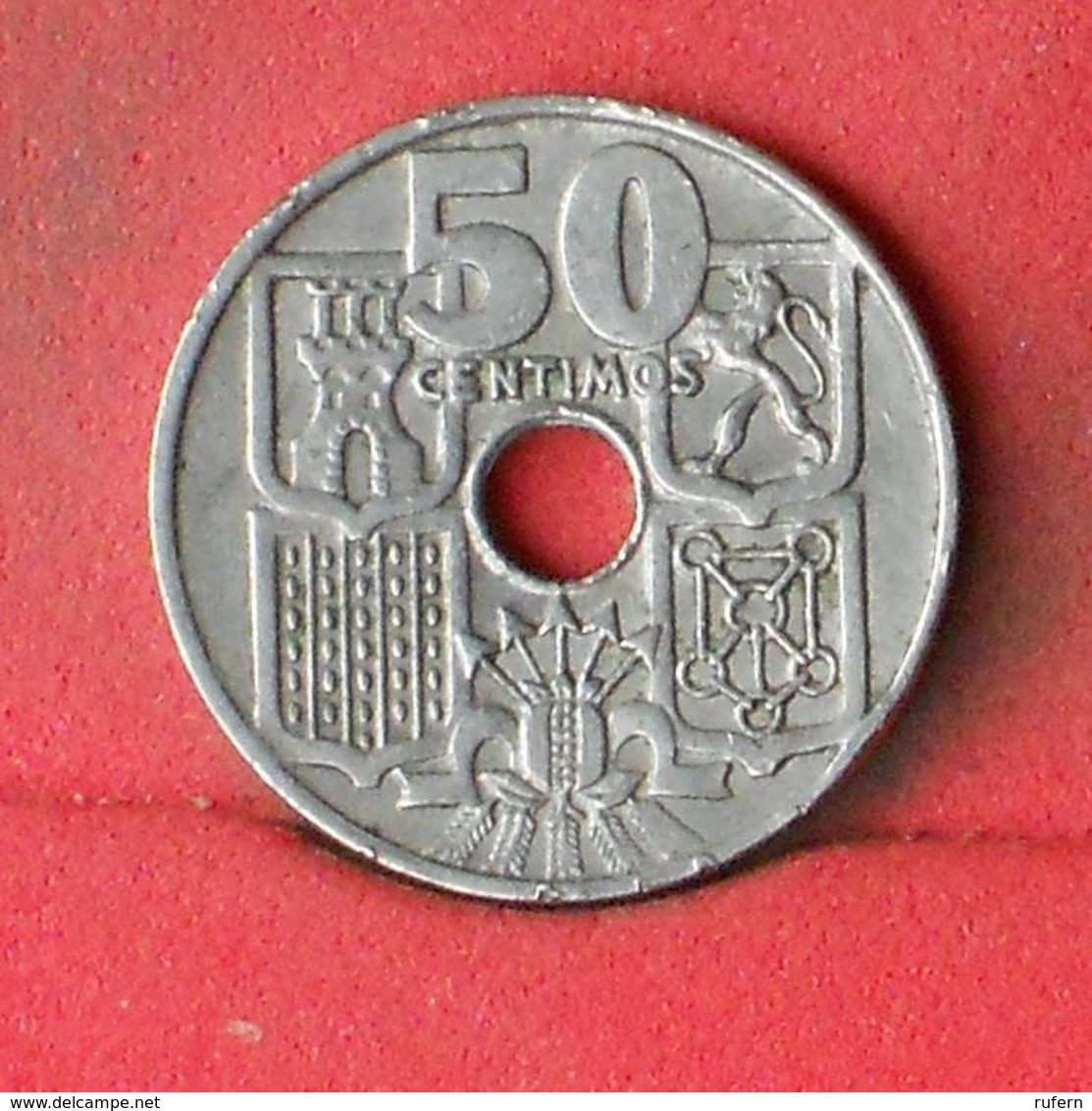 SPAIN 50 CENTIMOS 1963-64 -     777 - (Nº23505) - 50 Centesimi