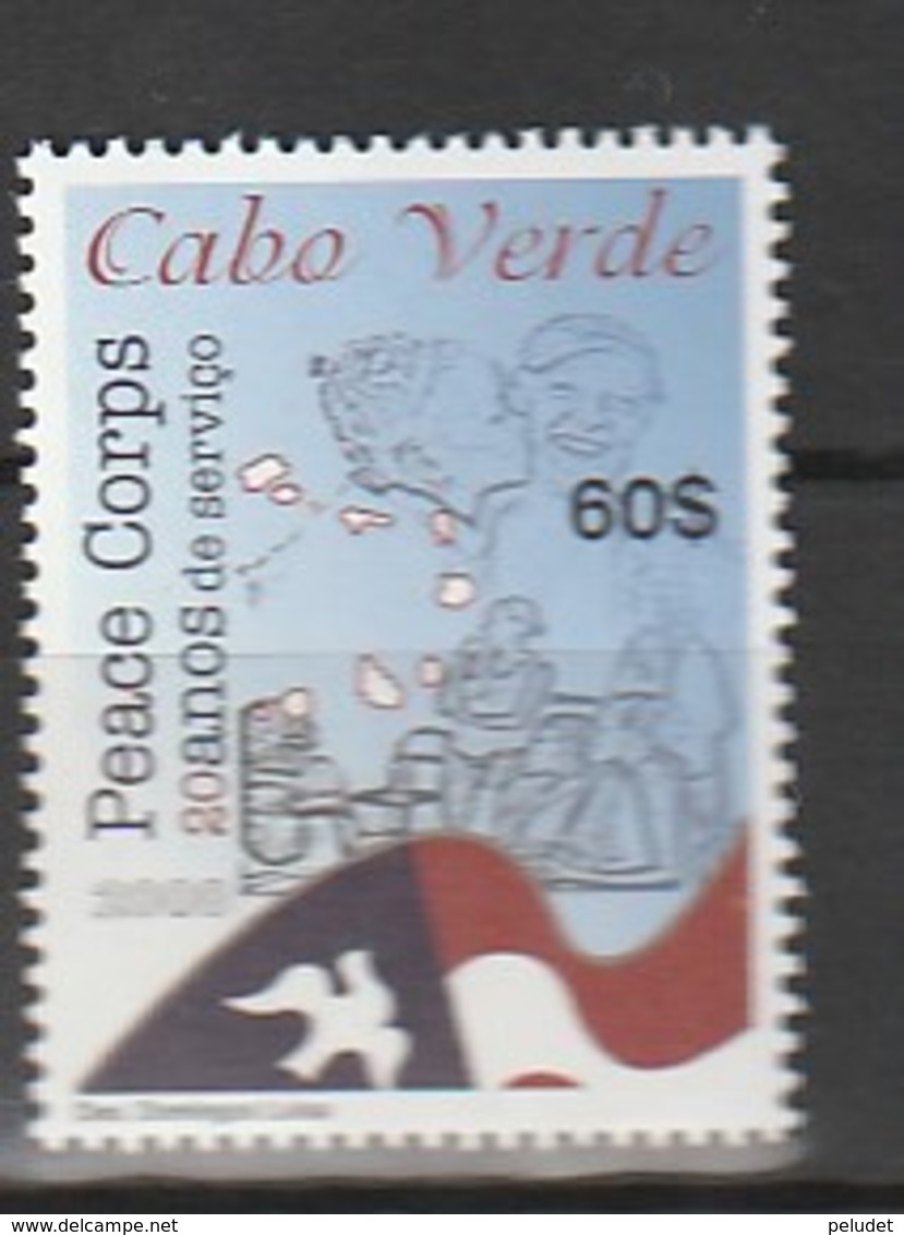 Cape Verde Is. 2008 Peace Corps-Dove (1) UM - Islas De Cabo Verde