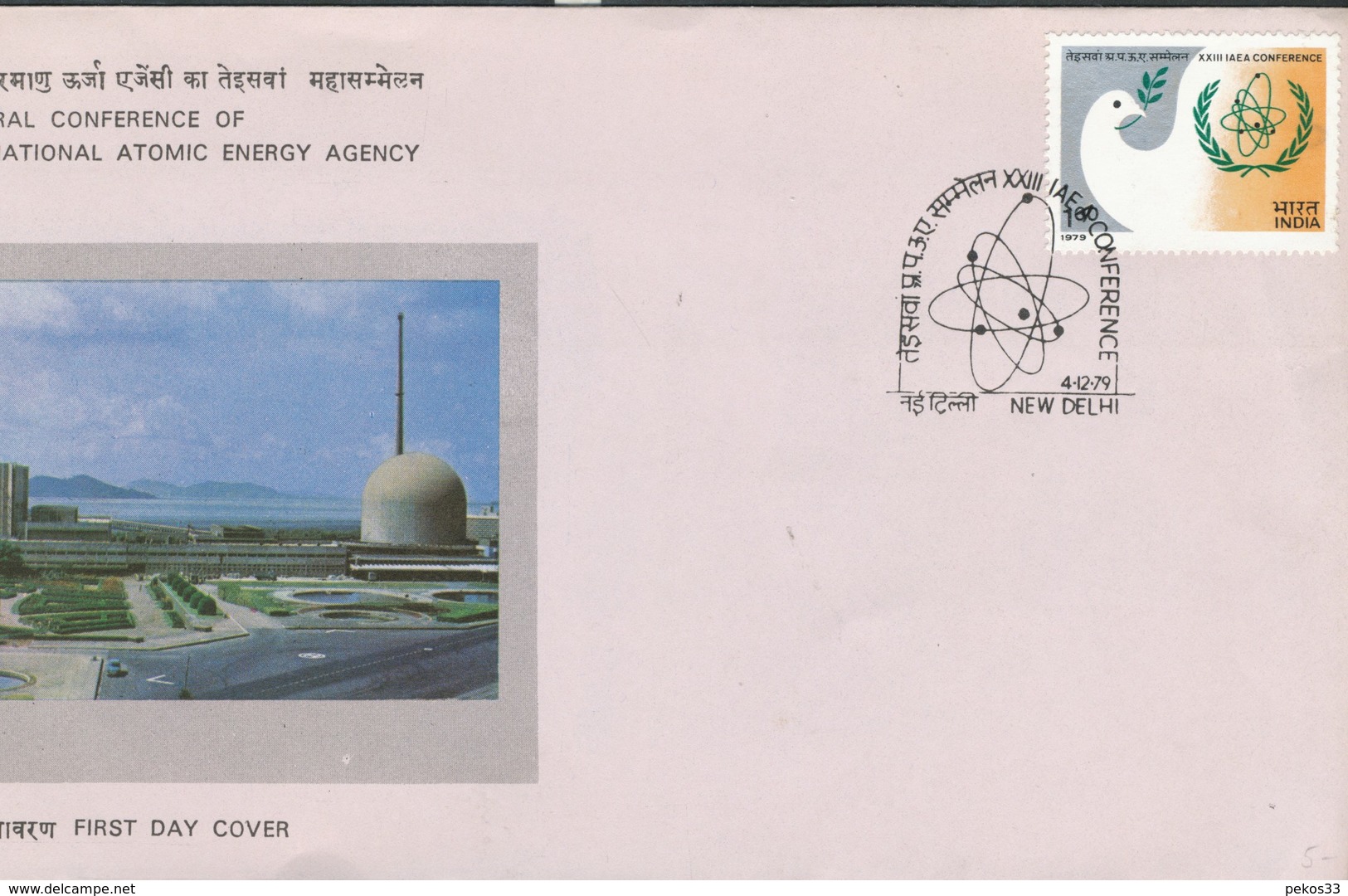 INDIEN -FDC   Mi.Nr.  701 + 805   Indienststellung Des Ersten Airbus Der Indian Airlines - FDC