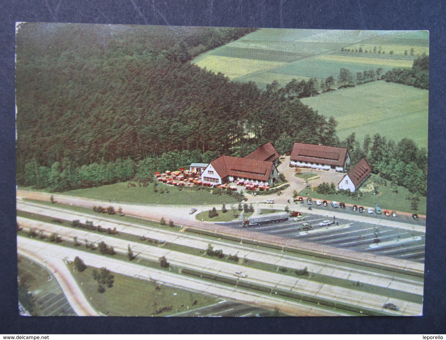 AK GÜTERSLOH Autobahn Rasthaus 1959 //  D*32506 - Guetersloh
