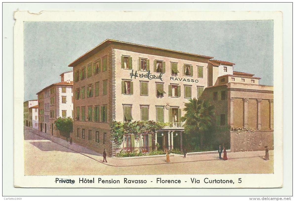 FIRENZE - HOTEL PENSION  RAVASSO  - NV FP - Firenze (Florence)