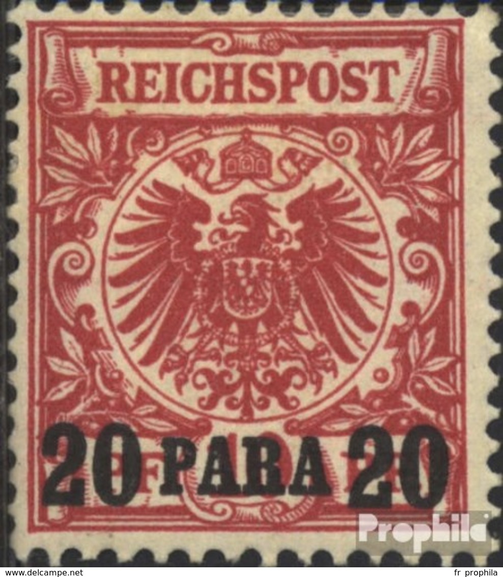 Allemand. Post Turquie 7b Testés Oblitéré 1890 émision De Surcharge - Turquie (bureaux)