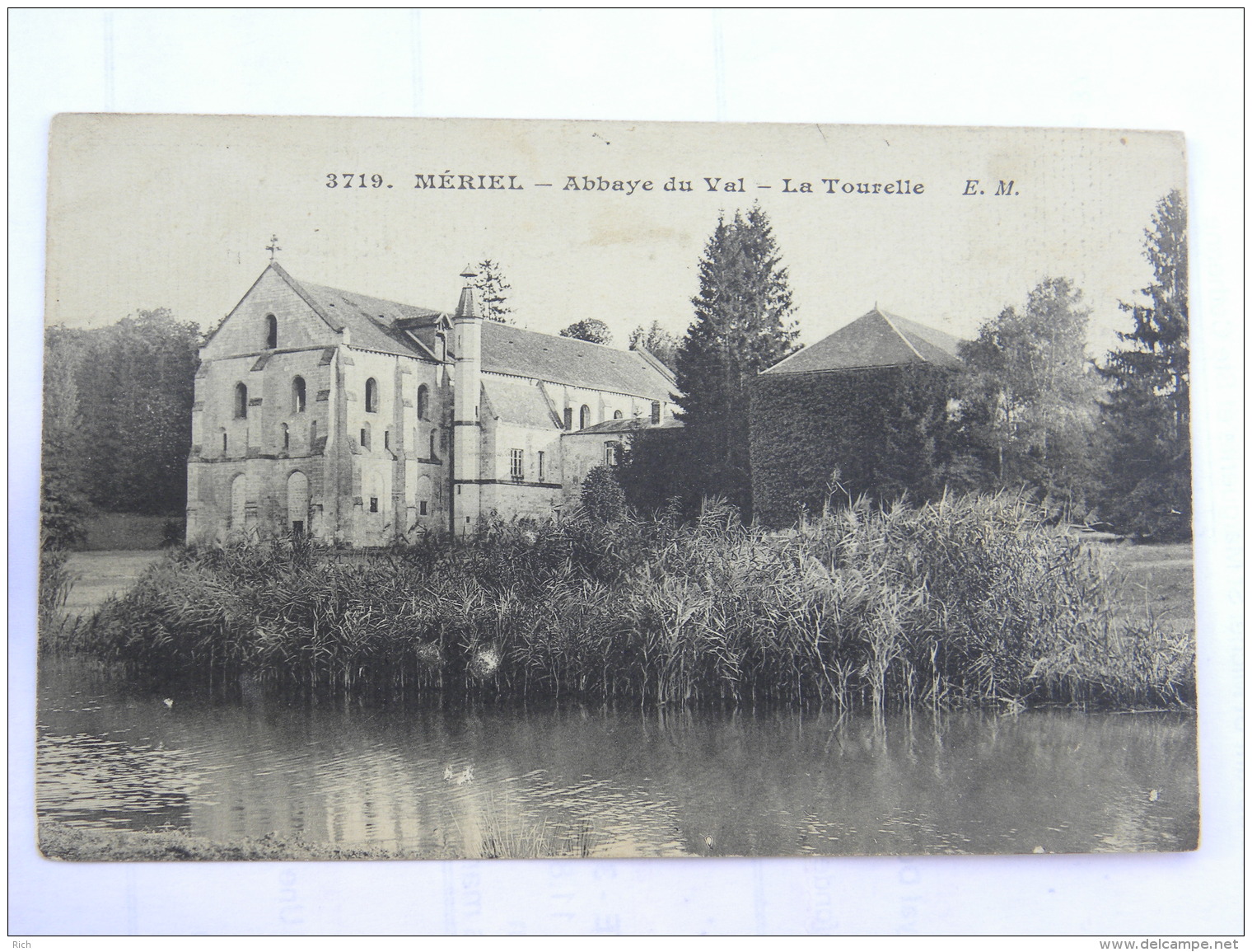 CPA (95) Val D'Oise - MERIEL -Abbaye Du Val - La Tourelle - Meriel