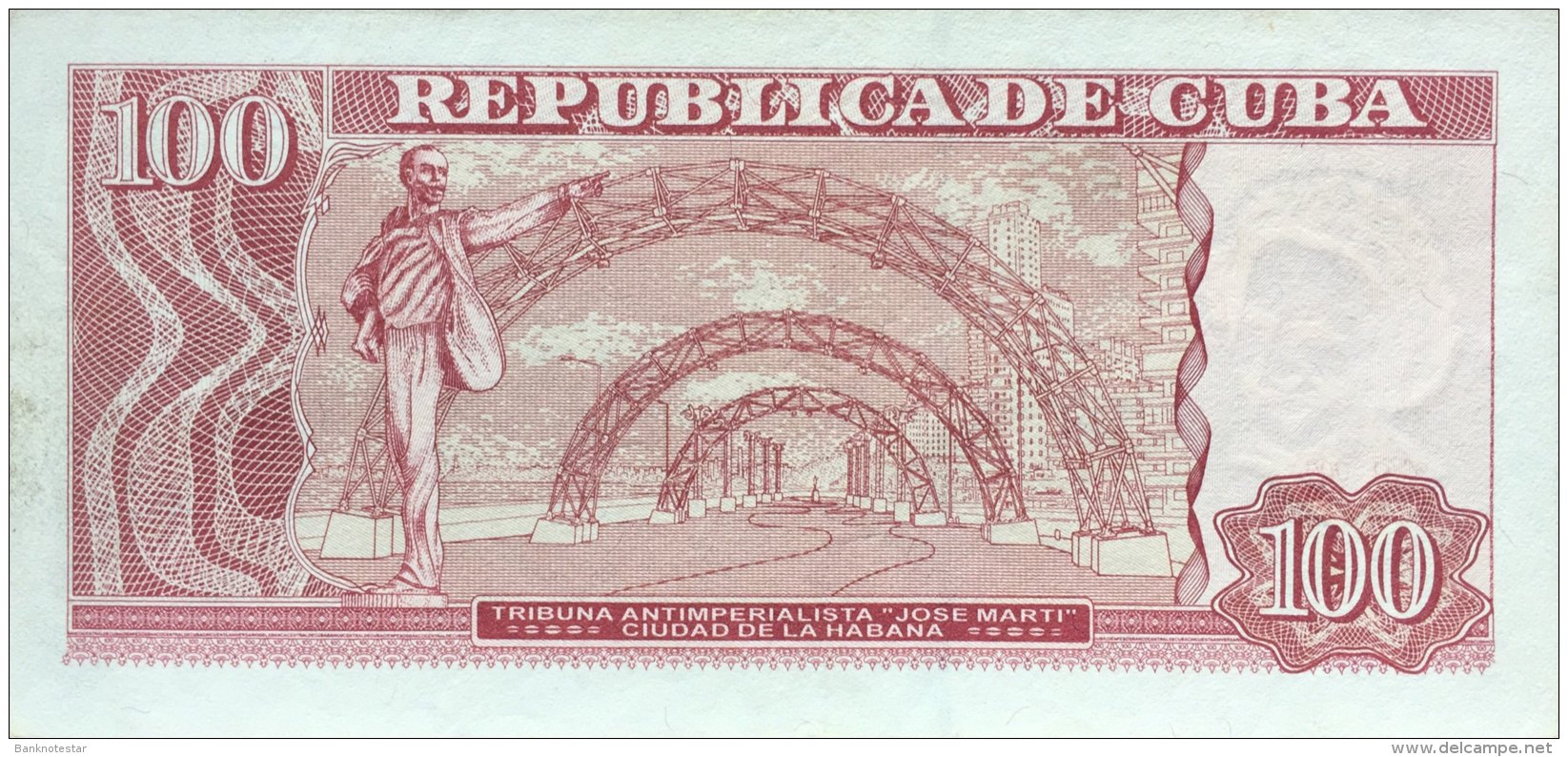 Kuba 100 Pesos, P-120 XF/AU Selten/Scarce - Cuba