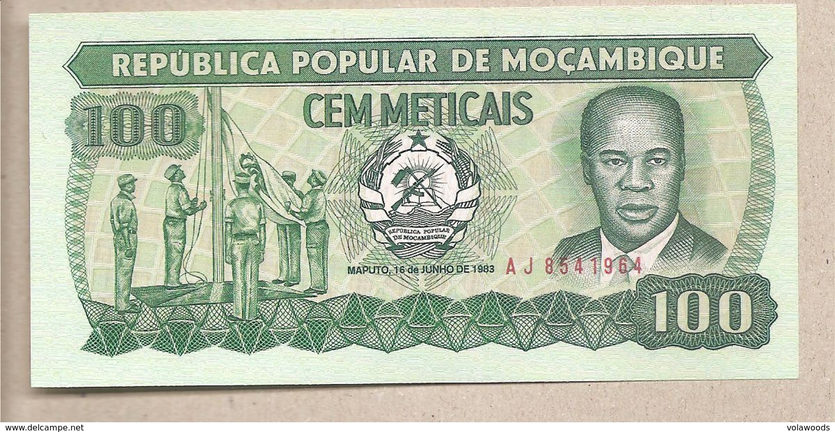 Mozambico - Banconota Non Circolata FdS UNC Da 100 Meticais P-130a.1 - 1983 #19 - Mozambico