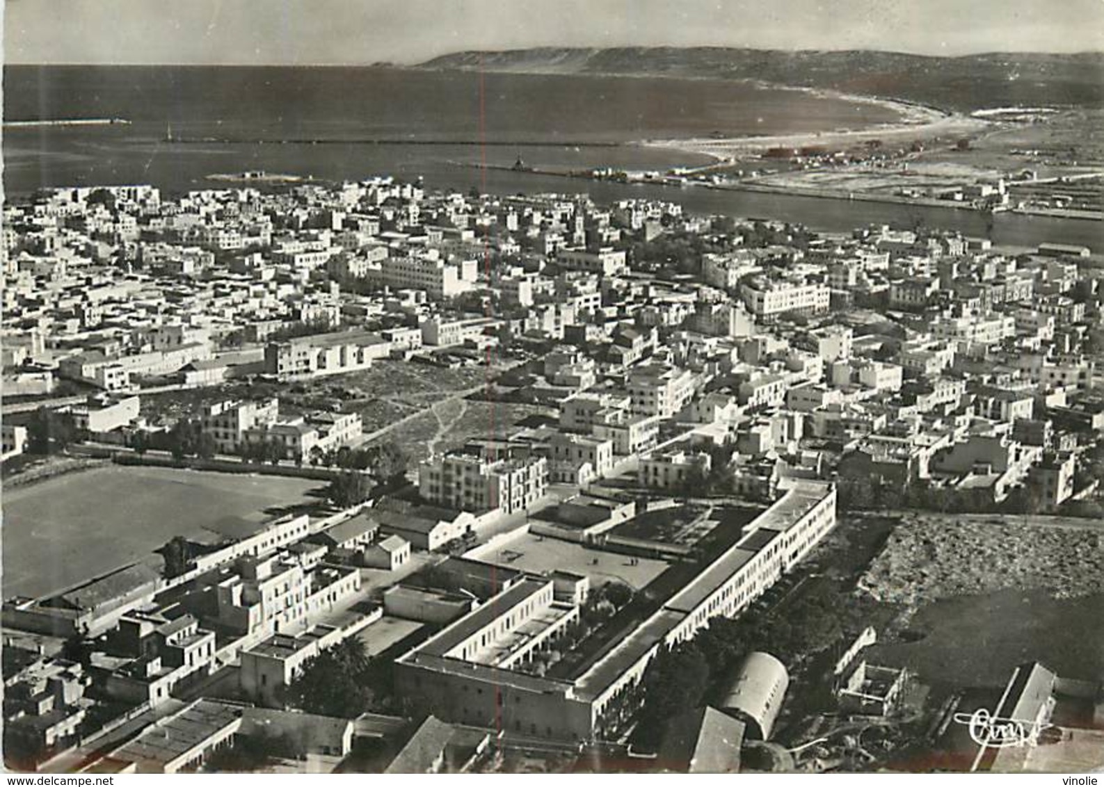 PIE18-E-3479 : TUNISIE. VUE AERIENNE DE BIZERTE - Tunisia