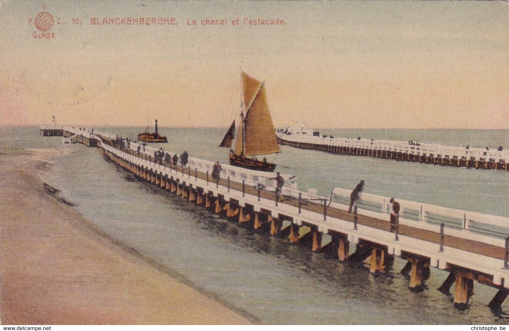 Blankenberge, Blankenberghe, Le Chenal Et L'Estacade (pk47763) - Blankenberge