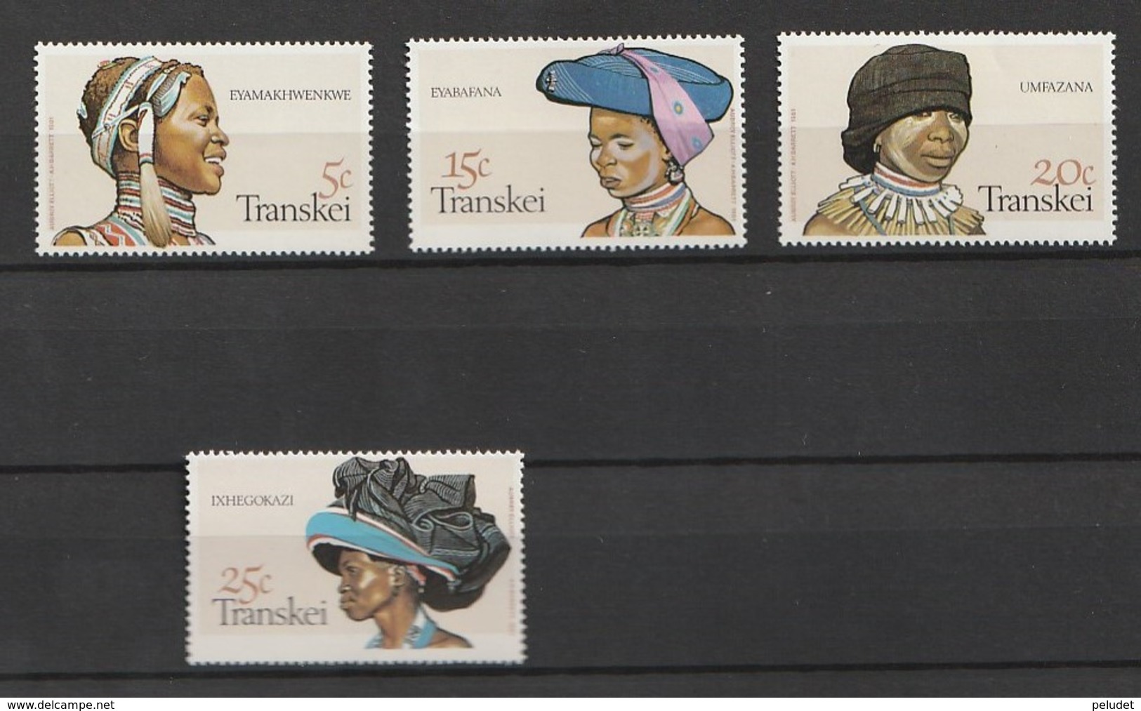 Transkei 1981, Medical Plants 4v ** Mi 92-95, Sn 87-90, Yt 92-95, Sg 92-95 - Transkei