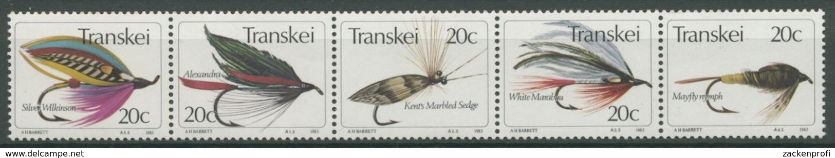 Transkei 1982 Angelhaken Fliegen 98/02 ZD Postfrisch (C25958) - Transkei