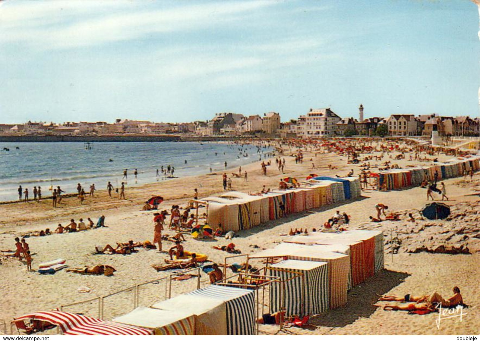 D56  QUIBERON LA PLAGE ..............  éditeur Jean à Audierne  N°22 950-3 - Bretagne