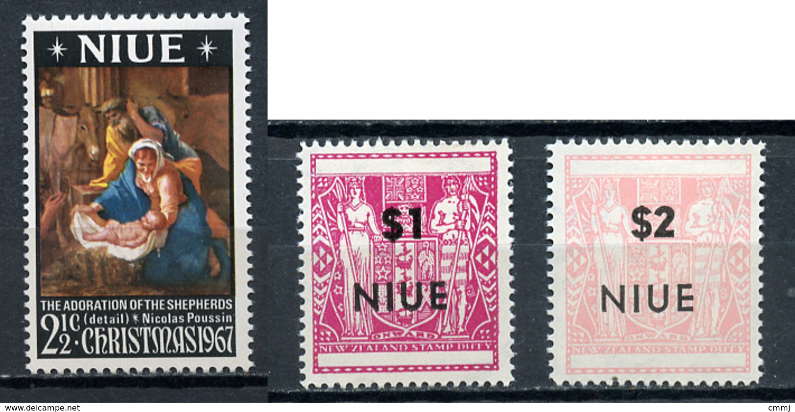 1967 - NIUE- Mi. Nr. 21/22 - NH - (CW4755.16) - Niue