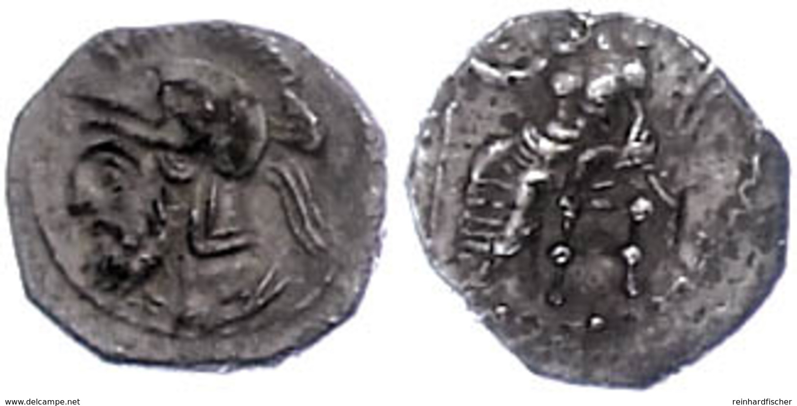 60 Obol (0,85g), 379-374 V. Chr., Pharnabazos. Av: Thronender Baal Nach Links. Rev: Bärtige Soldatenbüste Mit Attischem  - Altri & Non Classificati