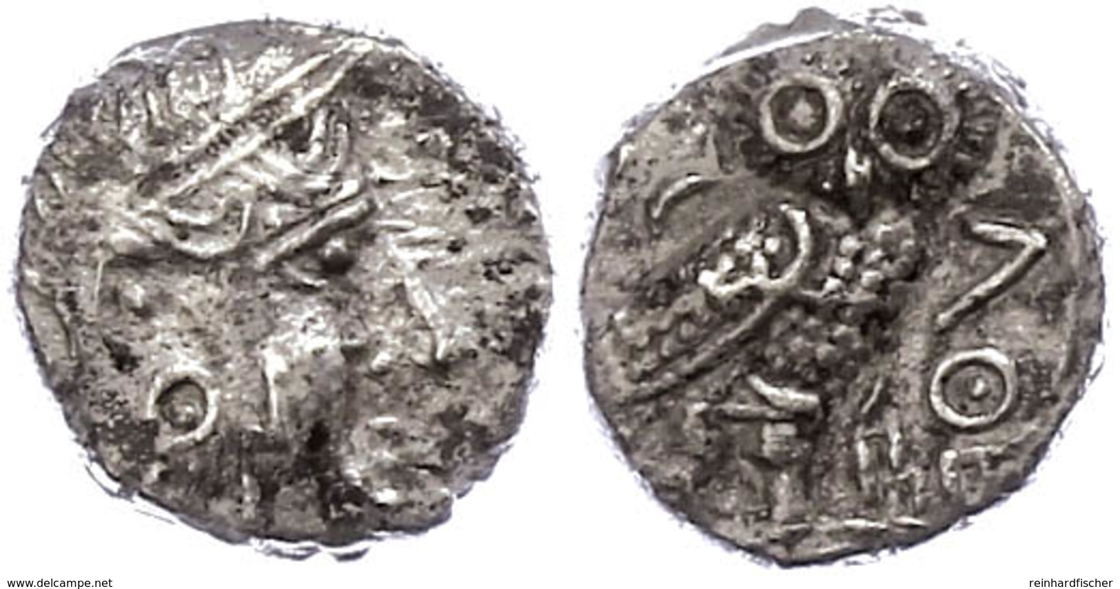 85 Sabäer, Drachme (5,02g), Ca. 3. Jhd. V. Chr.. Av: Athenakopf Mit Attischem Helm Nach Rechts. Rev: Stehende Eule Nach  - Altri & Non Classificati