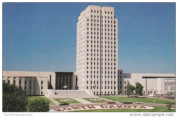 North Dakota Bismarck State Capitol Building 1997 - Bismark