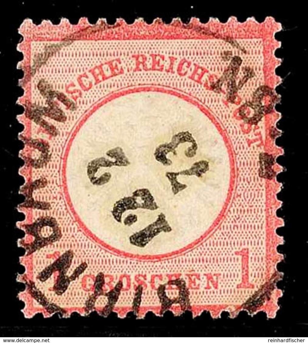 2235 "BIRNBAUM 12 2 73" - K1, OPD Posen, Zentrisch Klar Auf Luxusstück DR 1 Gr. Großer Brustschild, Katalog: DR19 O - Altri & Non Classificati