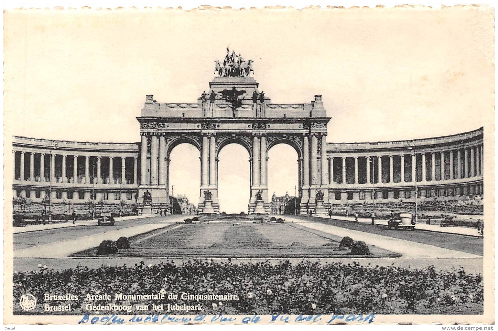 BRUXELLES - Arcade Monumentale Du Cinquantenaire - Monuments, édifices