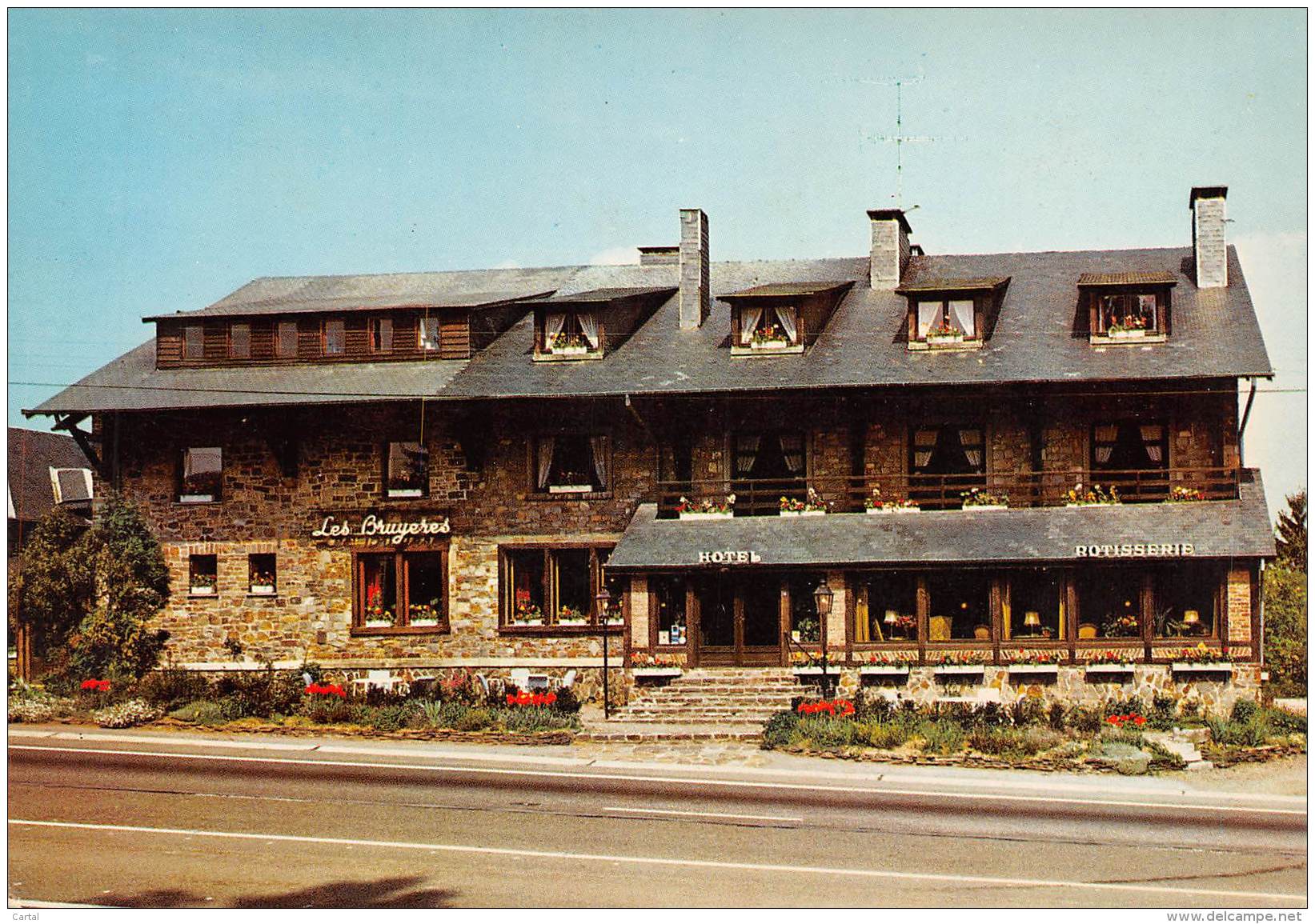 CPM - CHAMPLON - Hôtel Rotisserie "Les Bruyeres" - Tenneville