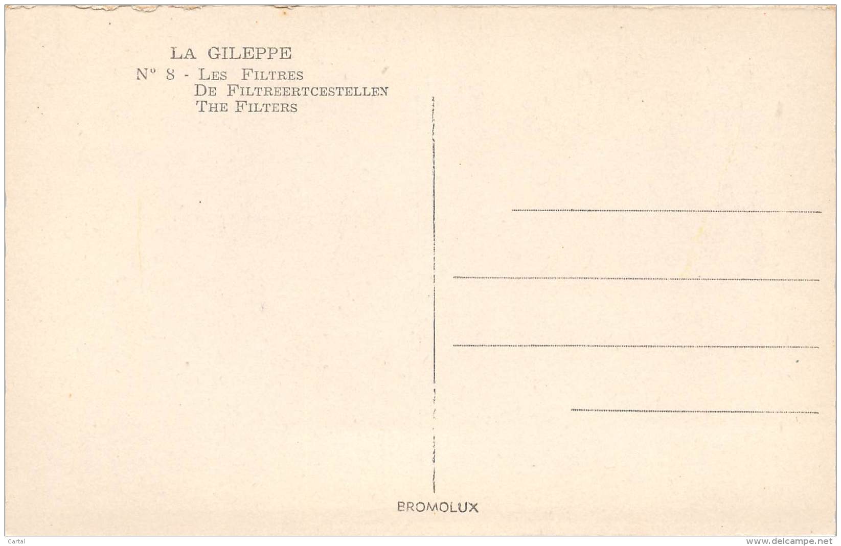 LA GILEPPE - Les Filtres - Gileppe (Stuwdam)