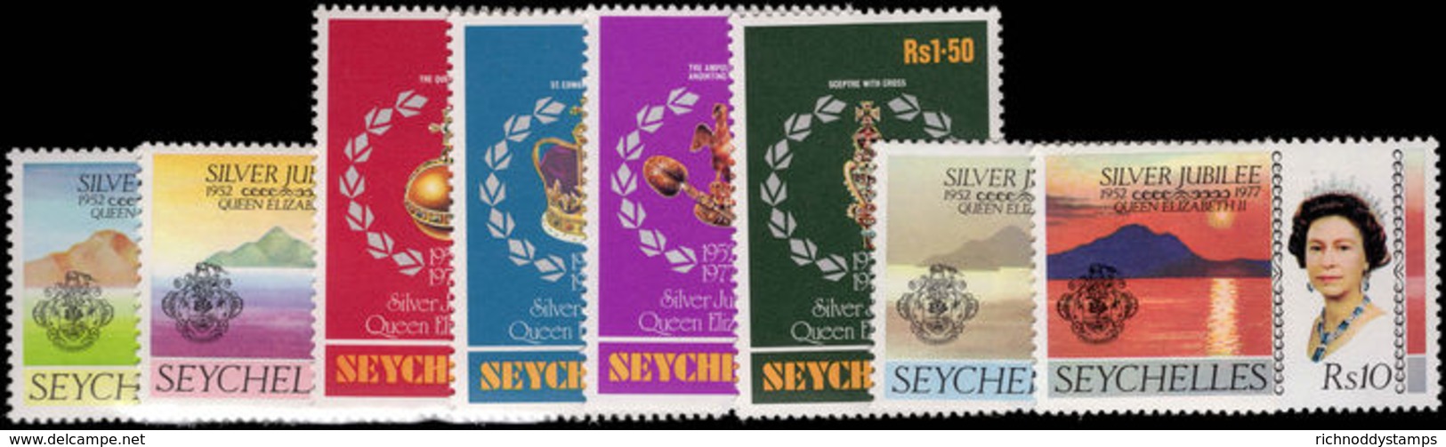 Seychelles 1977 Silver Jubilee Unmounted Mint. - Seychelles (1976-...)