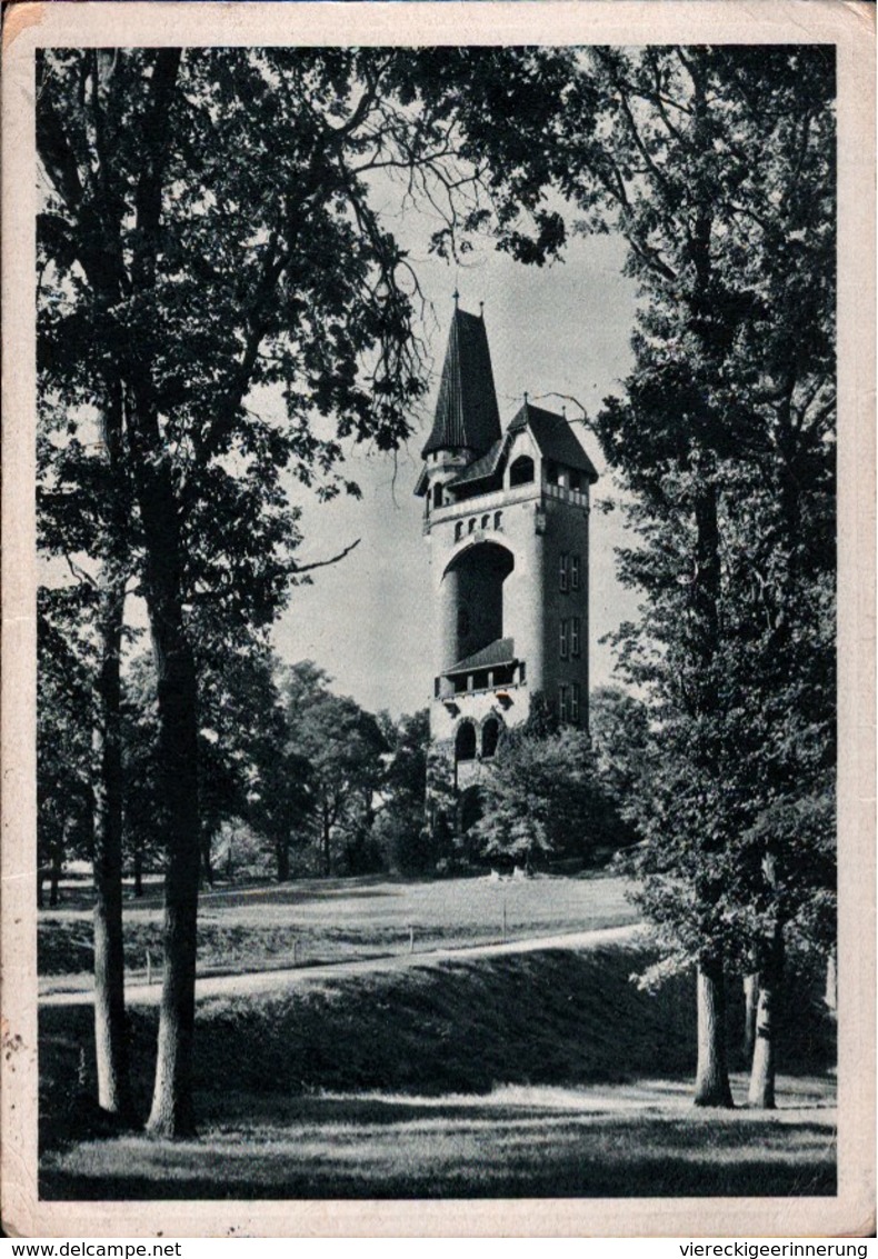 ! Alte Ansichtskarte 1942 Breslau, Wroclaw, Kaiser Wilhelm Turm - Schlesien