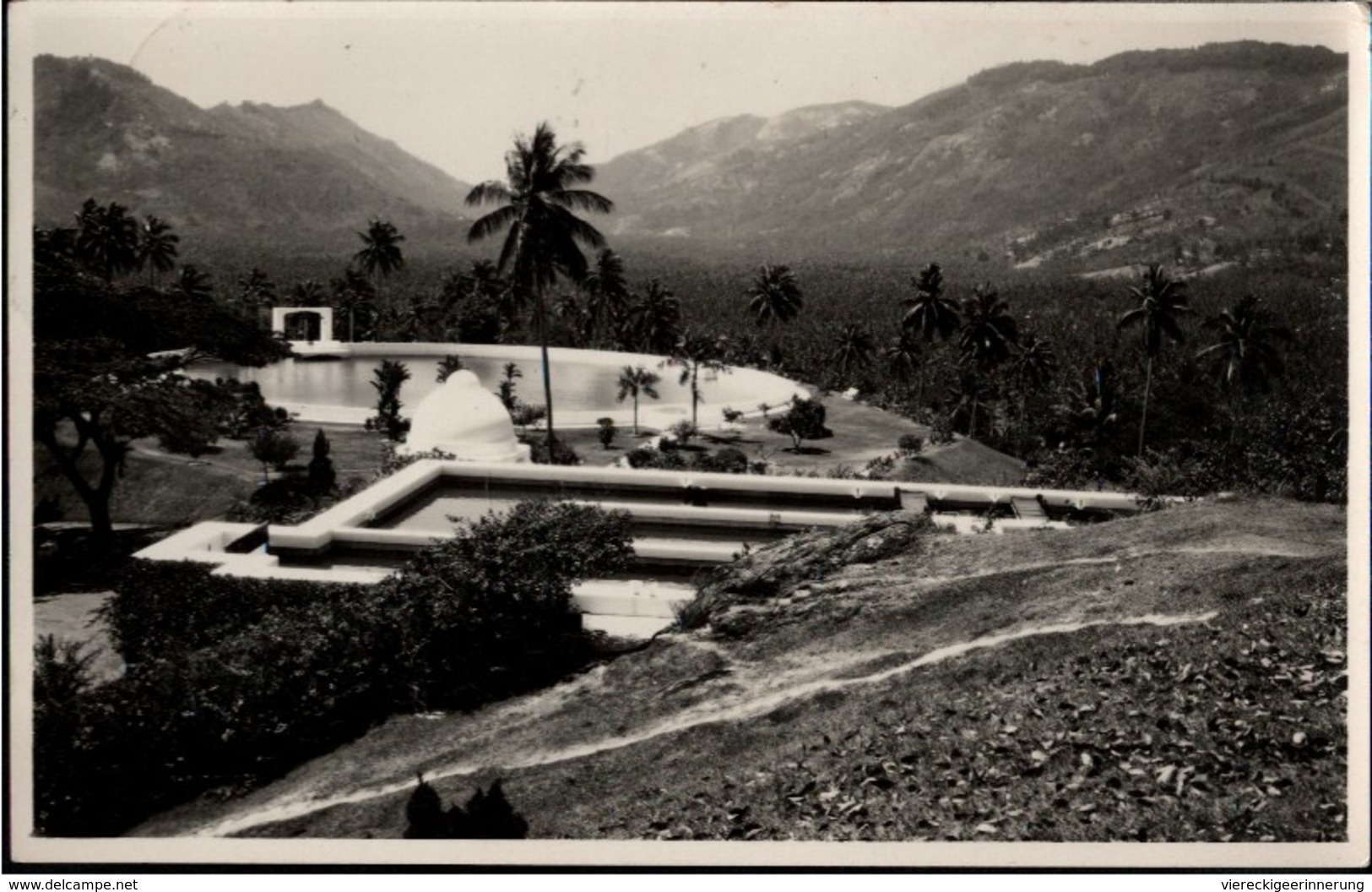 ! Alte Foto Ansichtskarte Aus Batavia, 1931, Water Reservoir, Asien, Niederländisch Indien, Asia, Photocard - Indonesië