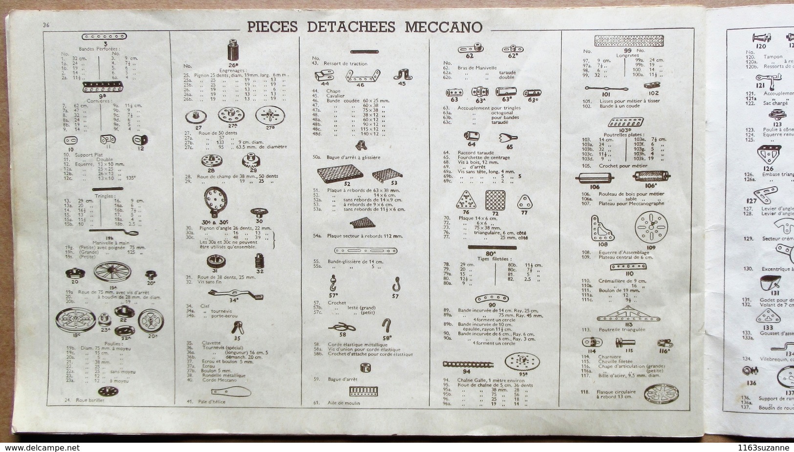 MECCANO - La Mécanique En Miniature > Manuel Français D'instructions No. 3 (années 1951/52) - Meccano